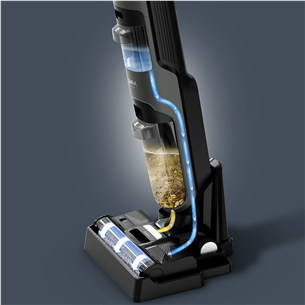 Tefal X-Clean 4, Wet & Dry, grey - Cordless vacuum cleaner