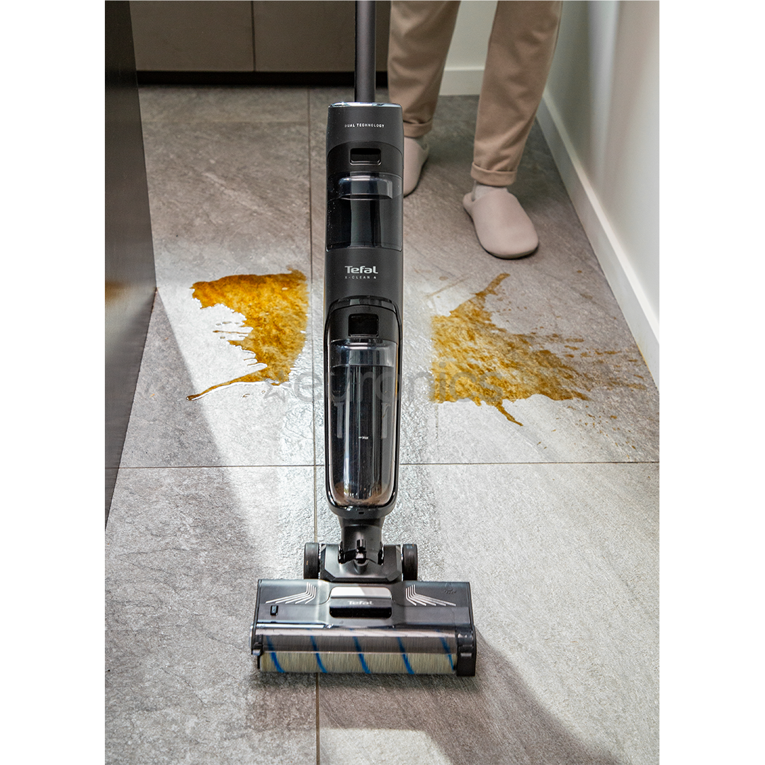 Tefal X-Clean 4, Wet & Dry, grey - Cordless vacuum cleaner