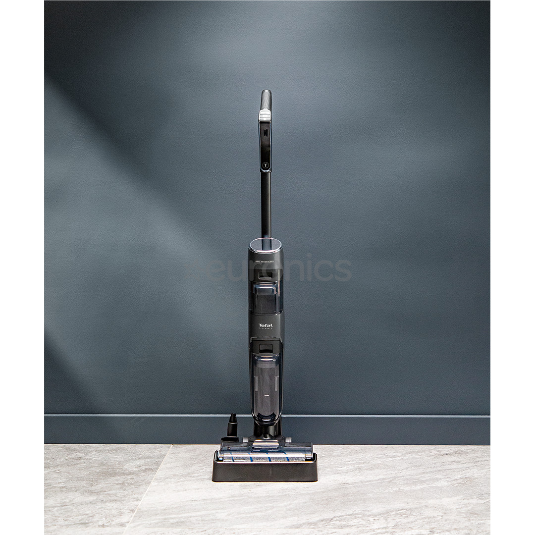 Tefal X-Clean 4, märg- ja kuivpuhastus, hall - Juhtmevaba kõvapõranda puhastaja