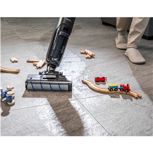 Tefal X-Clean 4, märg- ja kuivpuhastus, hall - Juhtmevaba kõvapõranda puhastaja