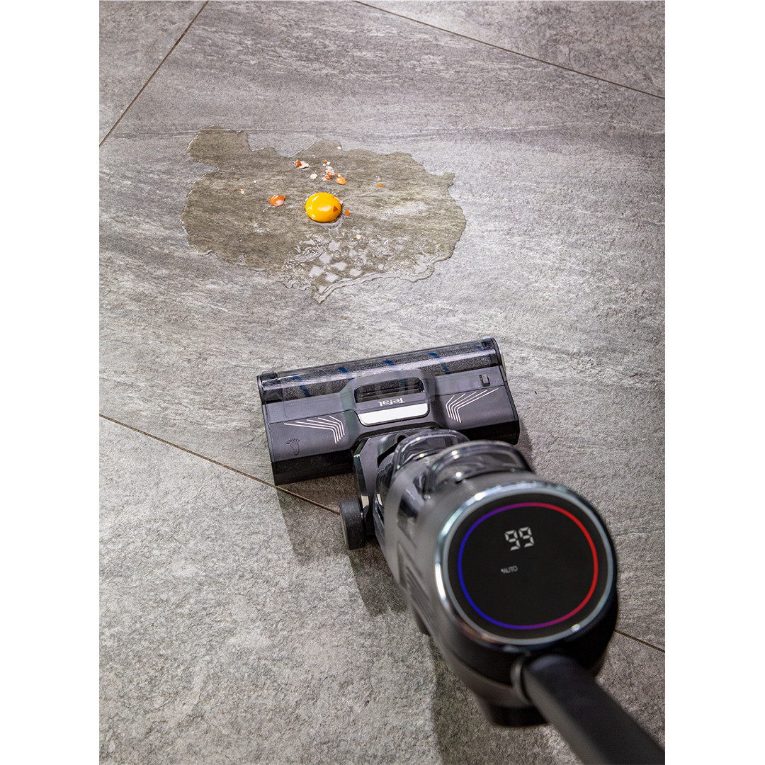 Tefal X-Clean 4, märg- ja kuivpuhastus, hall - Juhtmevaba kõvapõranda puhastaja