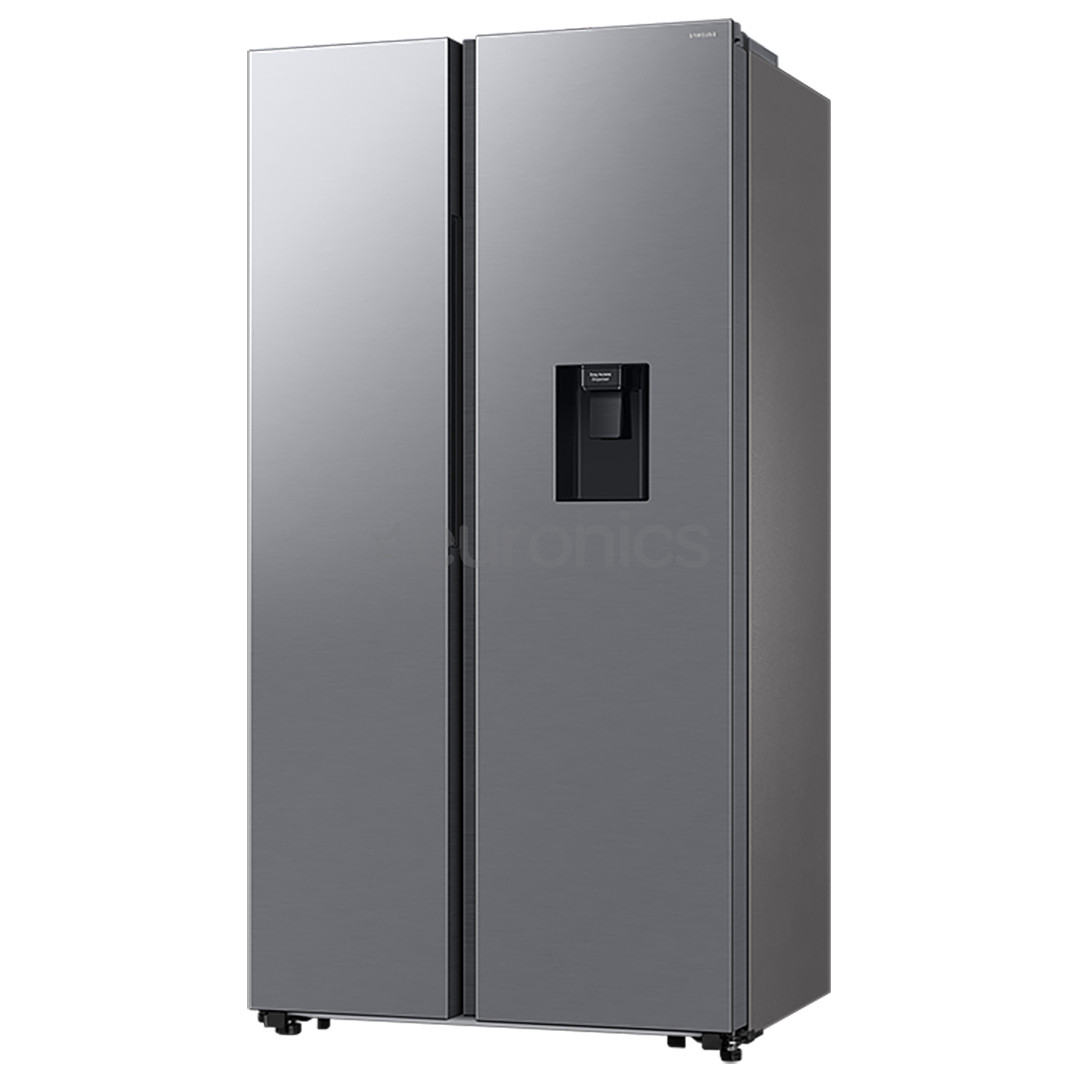 Samsung, NoFrost, 578 л, высота 178 см, серебристый - SBS-холодильник
