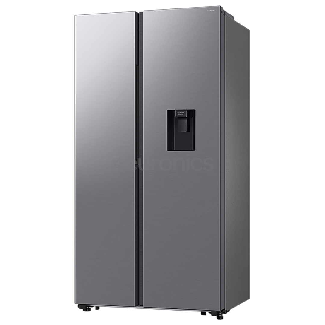Samsung, NoFrost, 578 л, высота 178 см, серебристый - SBS-холодильник