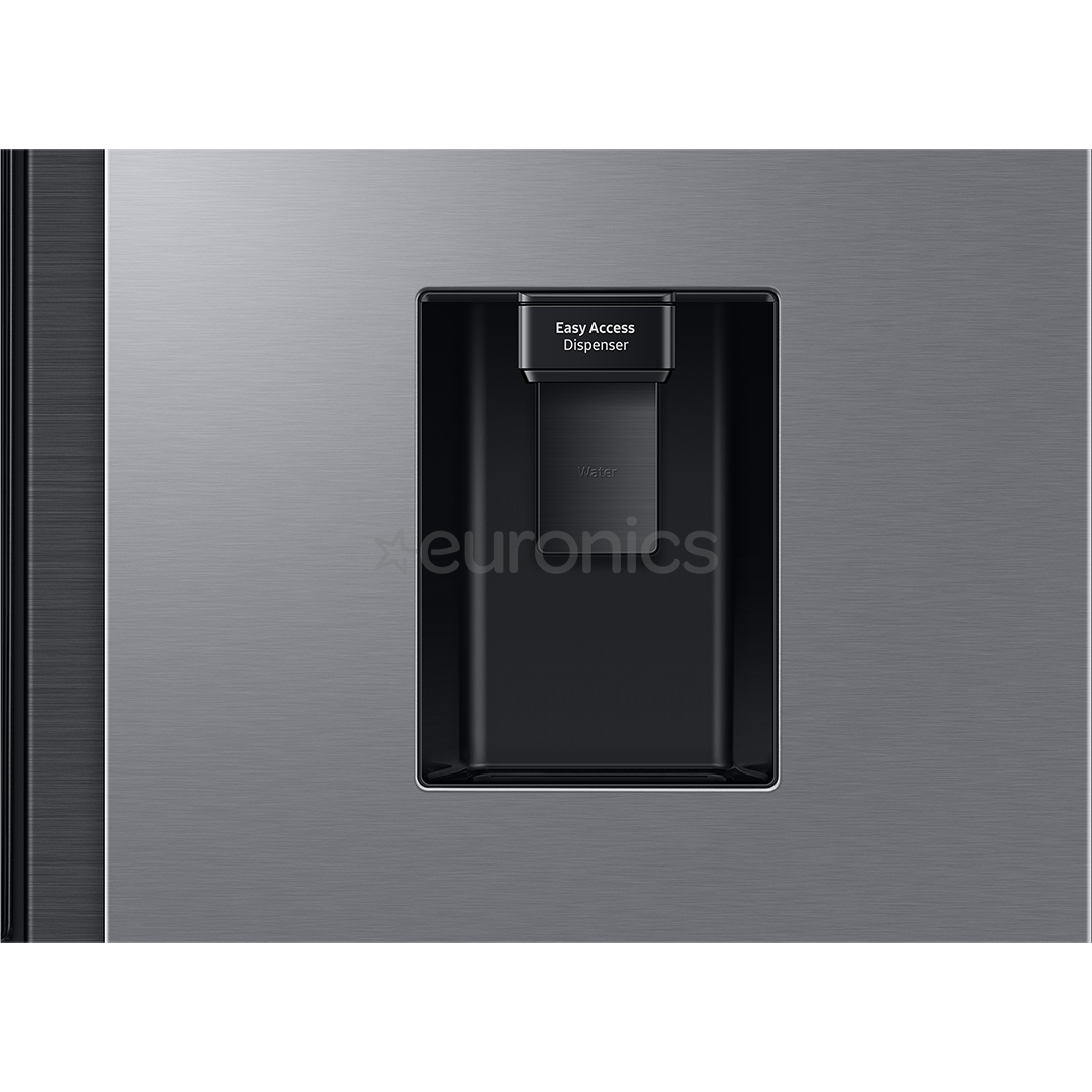 Samsung, NoFrost, 578 л, высота 178 см, серебристый - SBS-холодильник