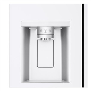 LG, Water & Ice Dispenser, 638 L, kõrgus 179 cm, valge - SBS-külmik
