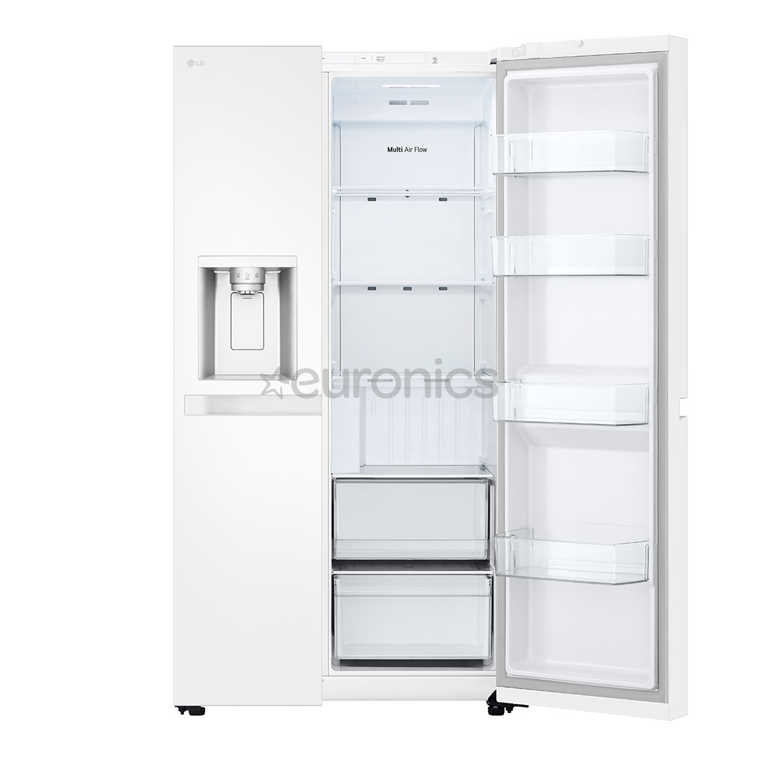 LG, Water & Ice Dispenser, 638 L, kõrgus 179 cm, valge - SBS-külmik
