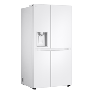 LG, Water & Ice Dispenser, 638 L, kõrgus 179 cm, valge - SBS-külmik