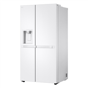 LG, Water & Ice Dispenser, 638 L, kõrgus 179 cm, valge - SBS-külmik