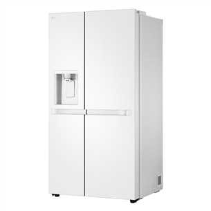 LG, Water & Ice Dispenser, 638 L, kõrgus 179 cm, valge - SBS-külmik