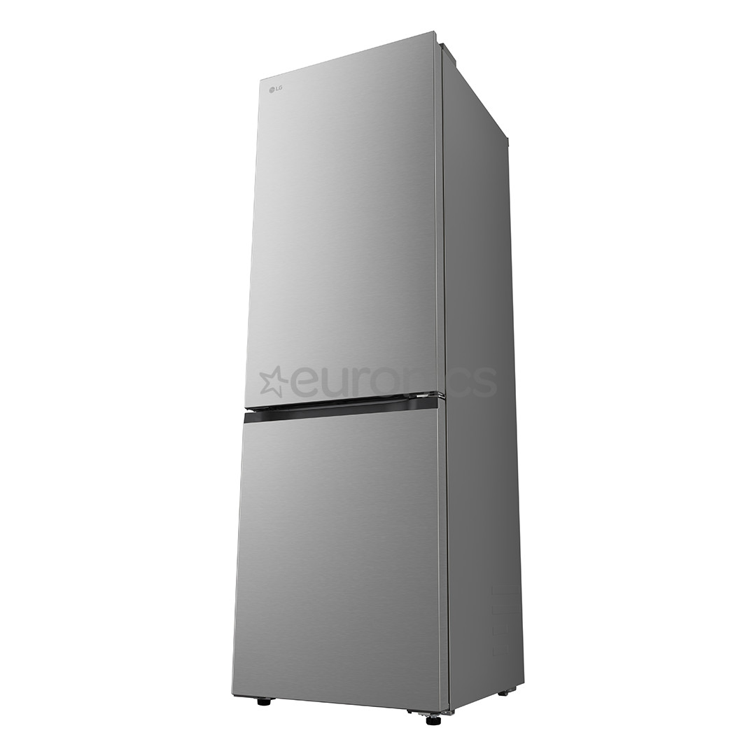 LG, NoFrost, 333 л, высота 186 см, cеребристый - Холодильник
