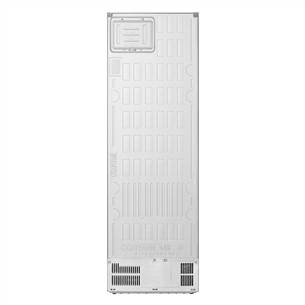 LG, NoFrost, 333 л, высота 186 см, cеребристый - Холодильник