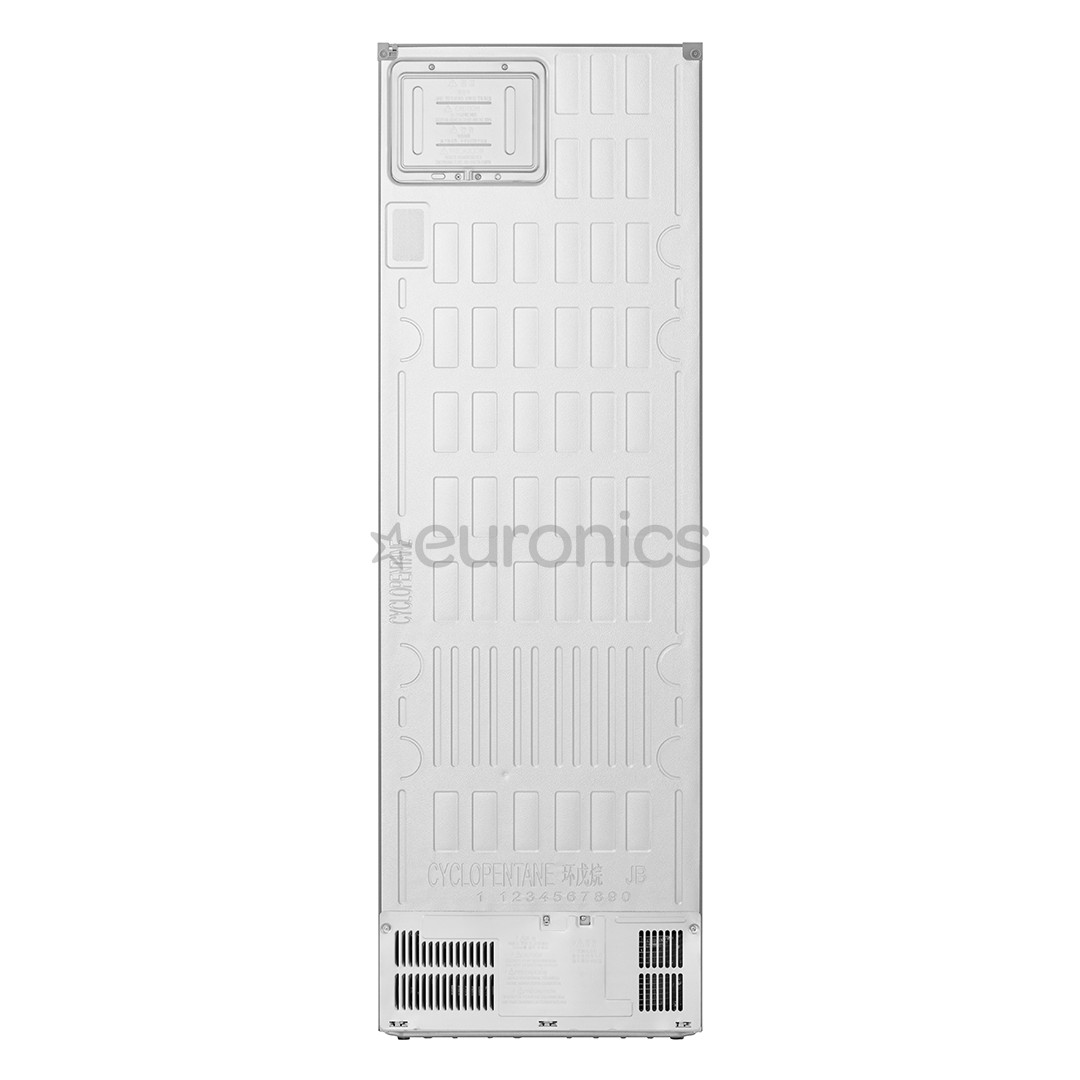 LG, NoFrost, 333 л, высота 186 см, cеребристый - Холодильник