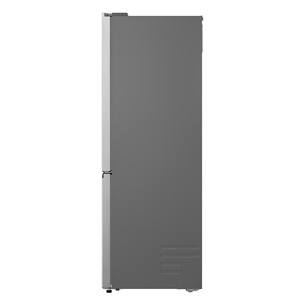 LG, NoFrost, 333 л, высота 186 см, серебристый - Холодильник