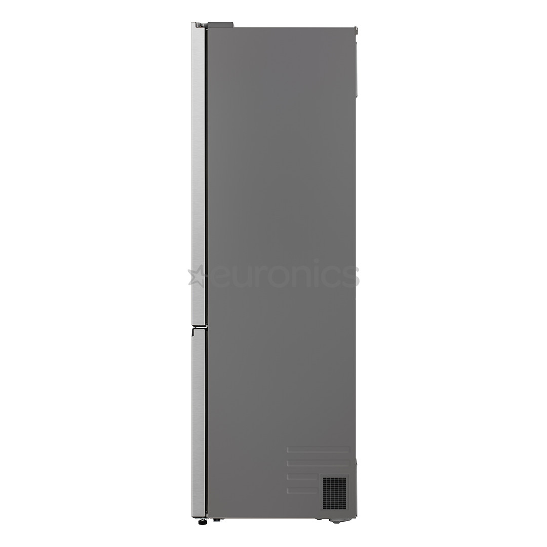 LG, NoFrost, 375 л, высота 203 см, cеребристый - Холодильник