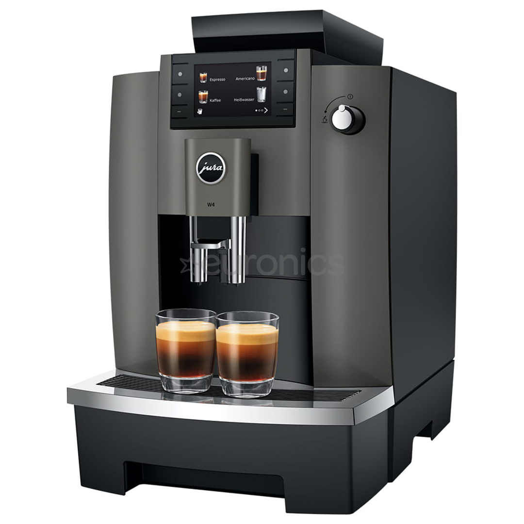 JURA Pro W4 Dark Inox (EA), tume roostevaba teras - Espressomasin