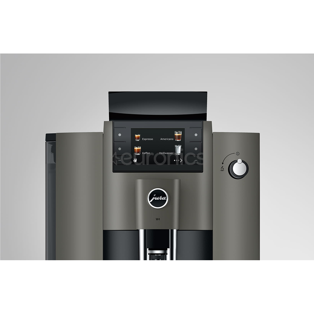 JURA Pro W4 Dark Inox (EA), tume roostevaba teras - Espressomasin