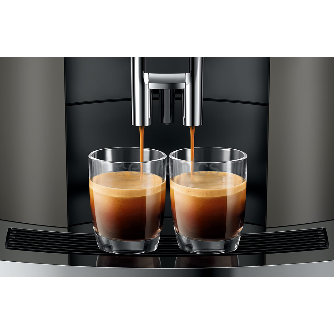 JURA Pro W4 Dark Inox (EA), tume roostevaba teras - Espressomasin
