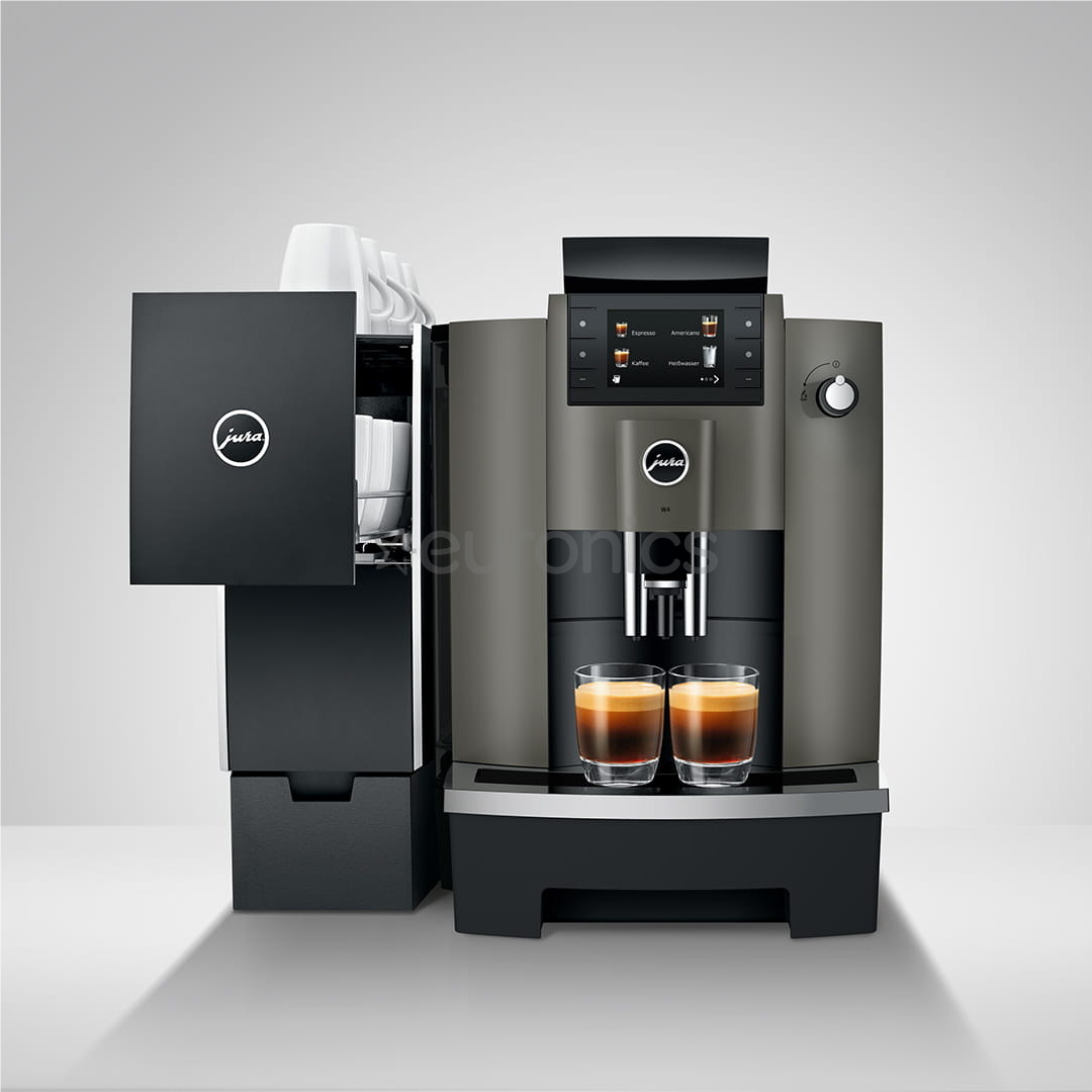 JURA Pro W4 Dark Inox (EA), tume roostevaba teras - Espressomasin