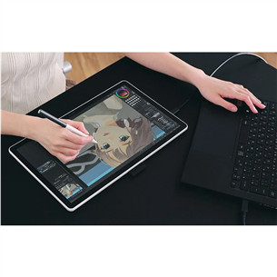 Wacom One 14, белый - Графический планшет