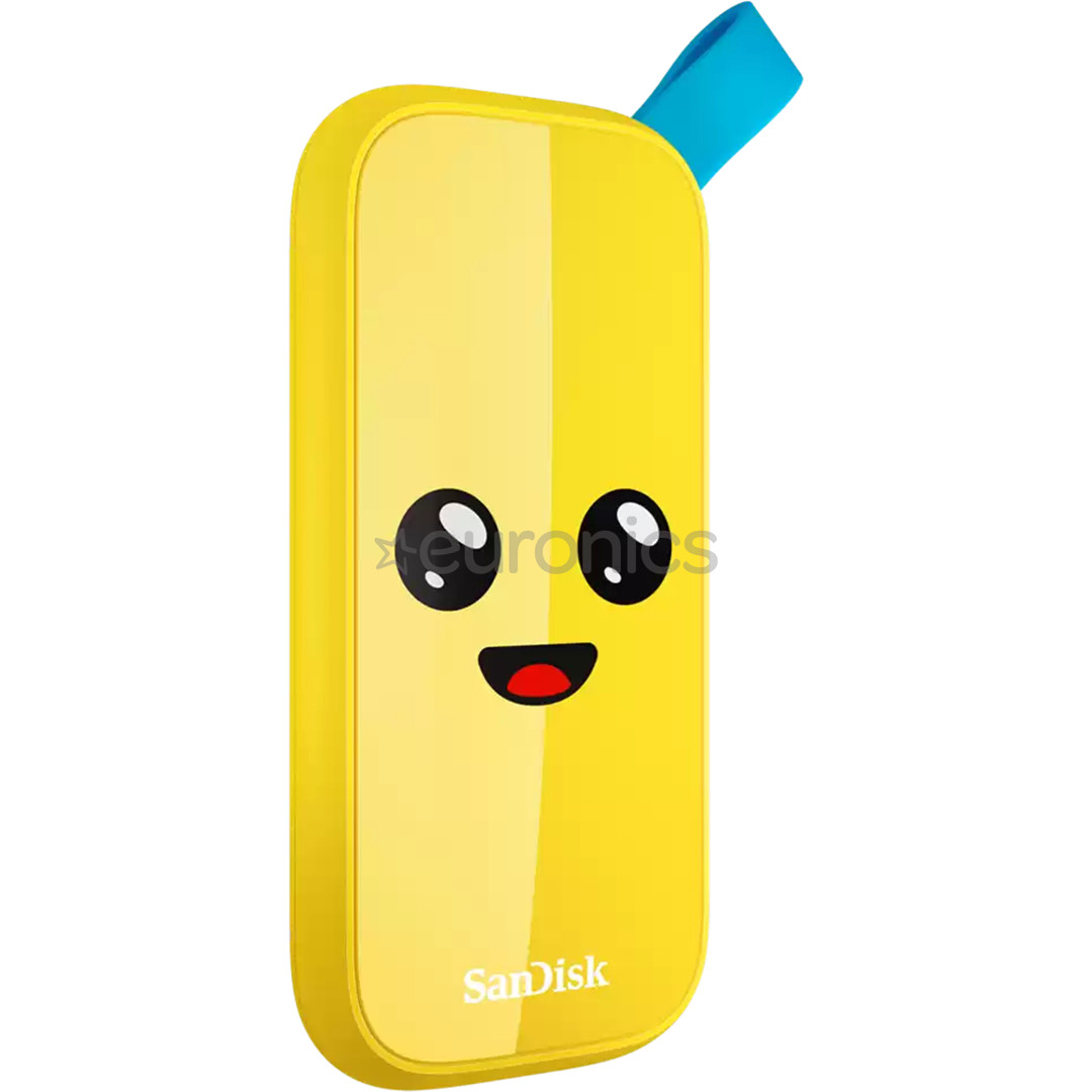 SanDisk Fortnite Portable SSD Peely Edition, 2 ТБ, желтый - Внешний накопитель SSD