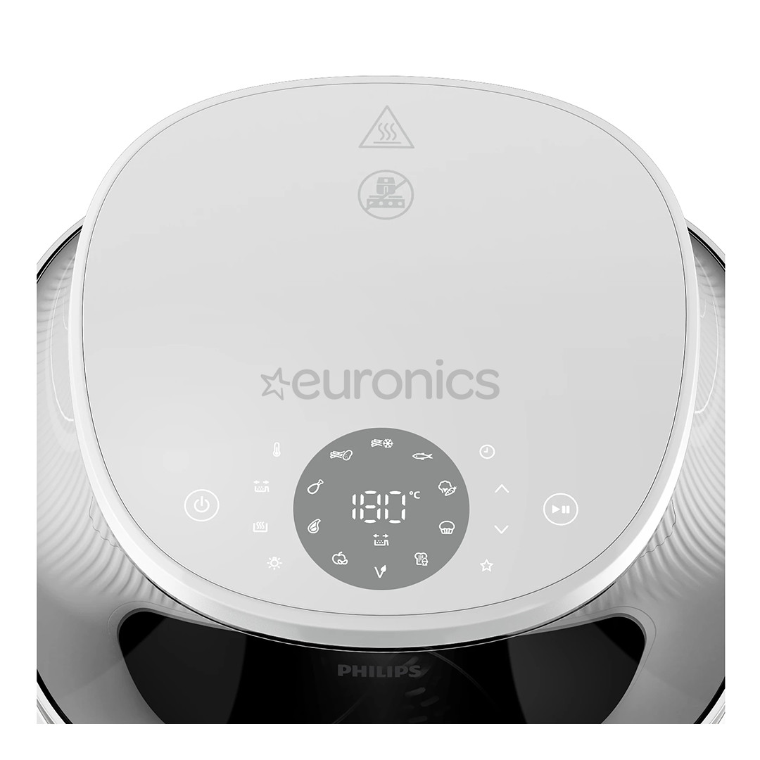 Philips 3000 Series, 6.2 L, 1700 W, valge - Kuumaõhufritüür