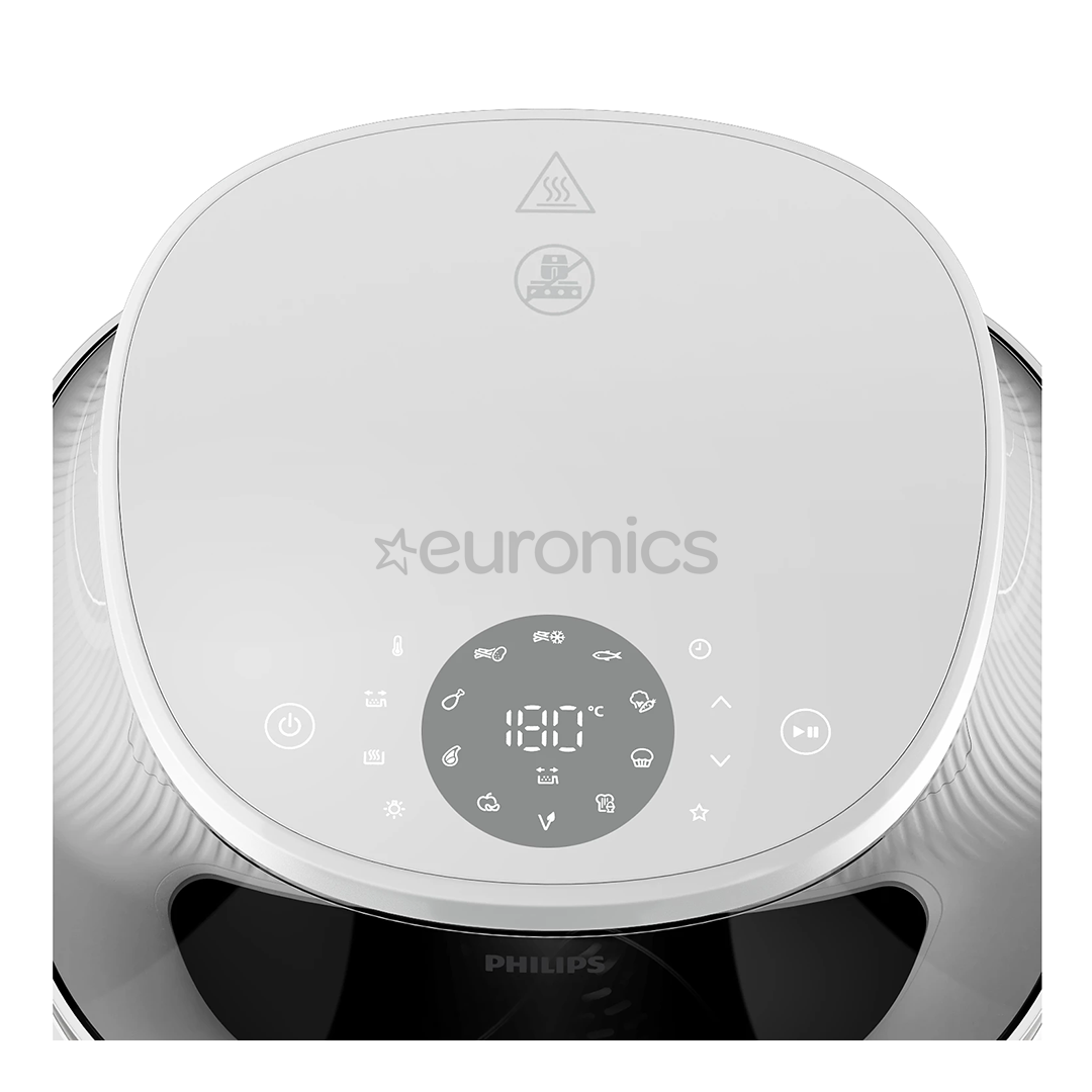 Philips 3000 Series, 6.2 L, 1700 W, valge - Kuumaõhufritüür