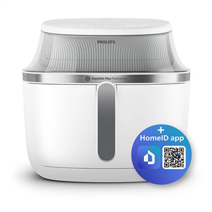 Philips 3000 Series, 6.2 L, 1700 W, valge - Kuumaõhufritüür