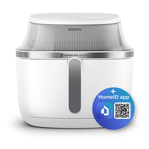 Philips 3000 Series, 6.2 L, 1700 W, valge - Kuumaõhufritüür