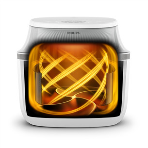Philips 3000 Series, 6.2 L, 1700 W, valge - Kuumaõhufritüür