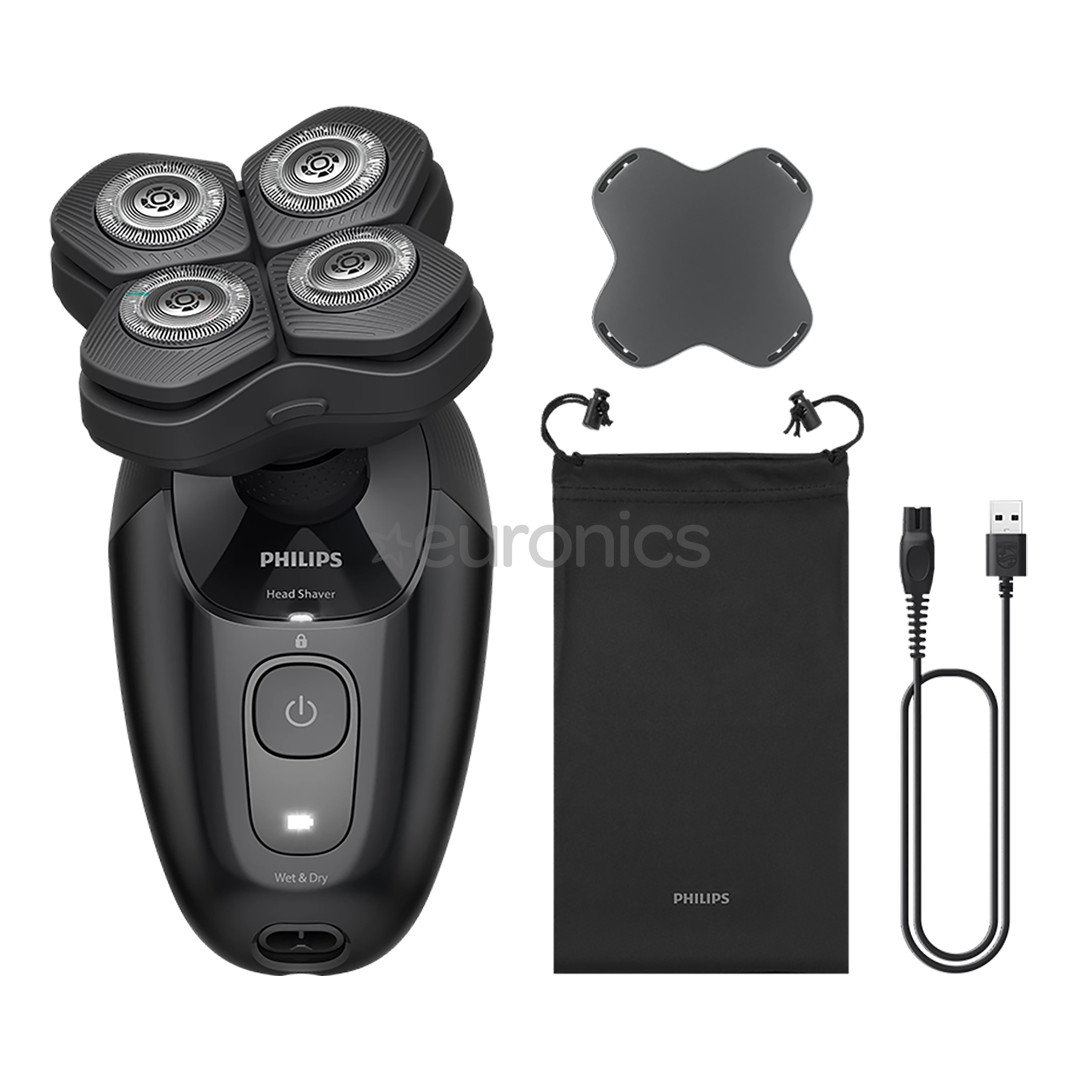 Philips Head Shaver Pro 5000 Series, must - Pearaseerija