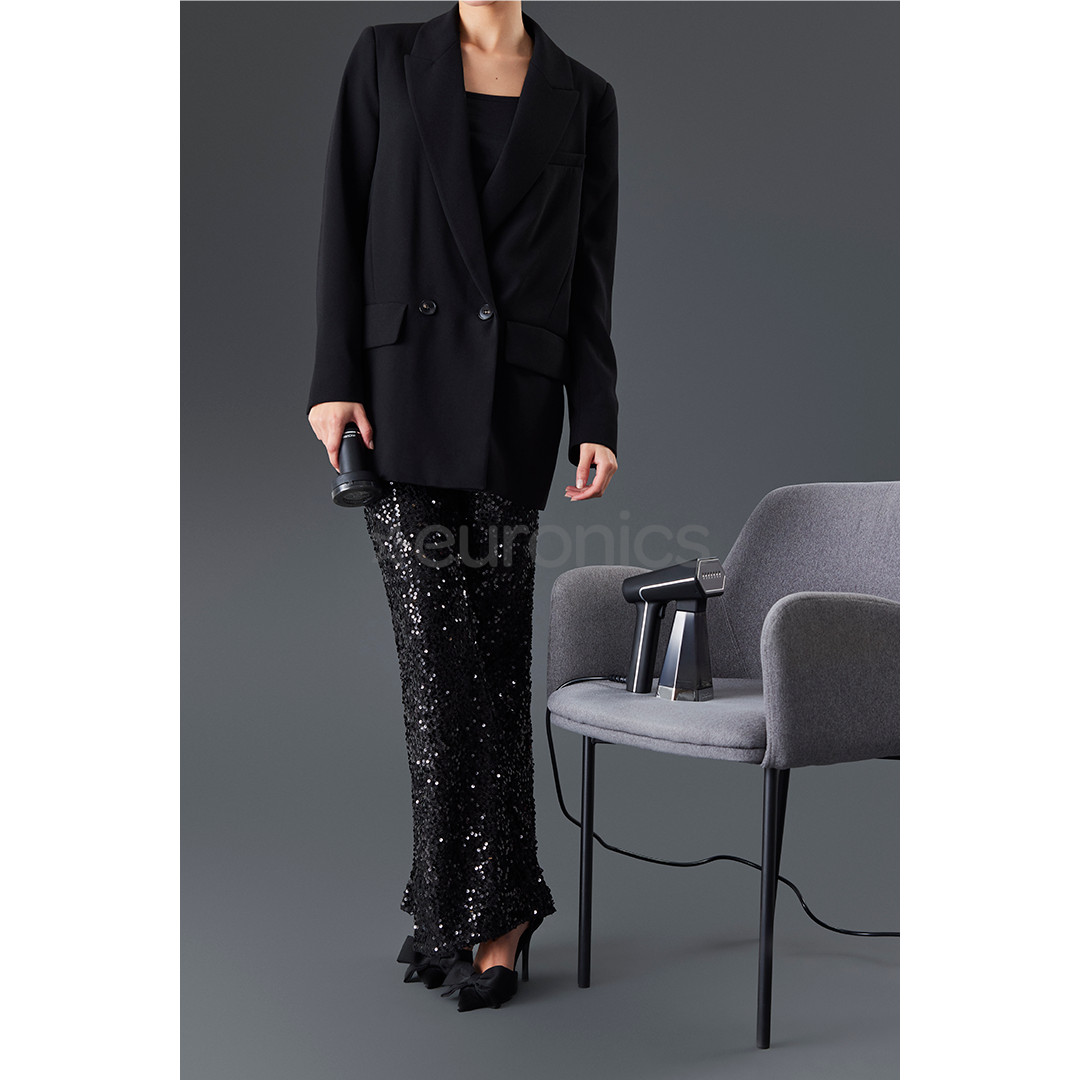 SteamOne, черный - Ручной отпариватель + устройство для удаления катышков