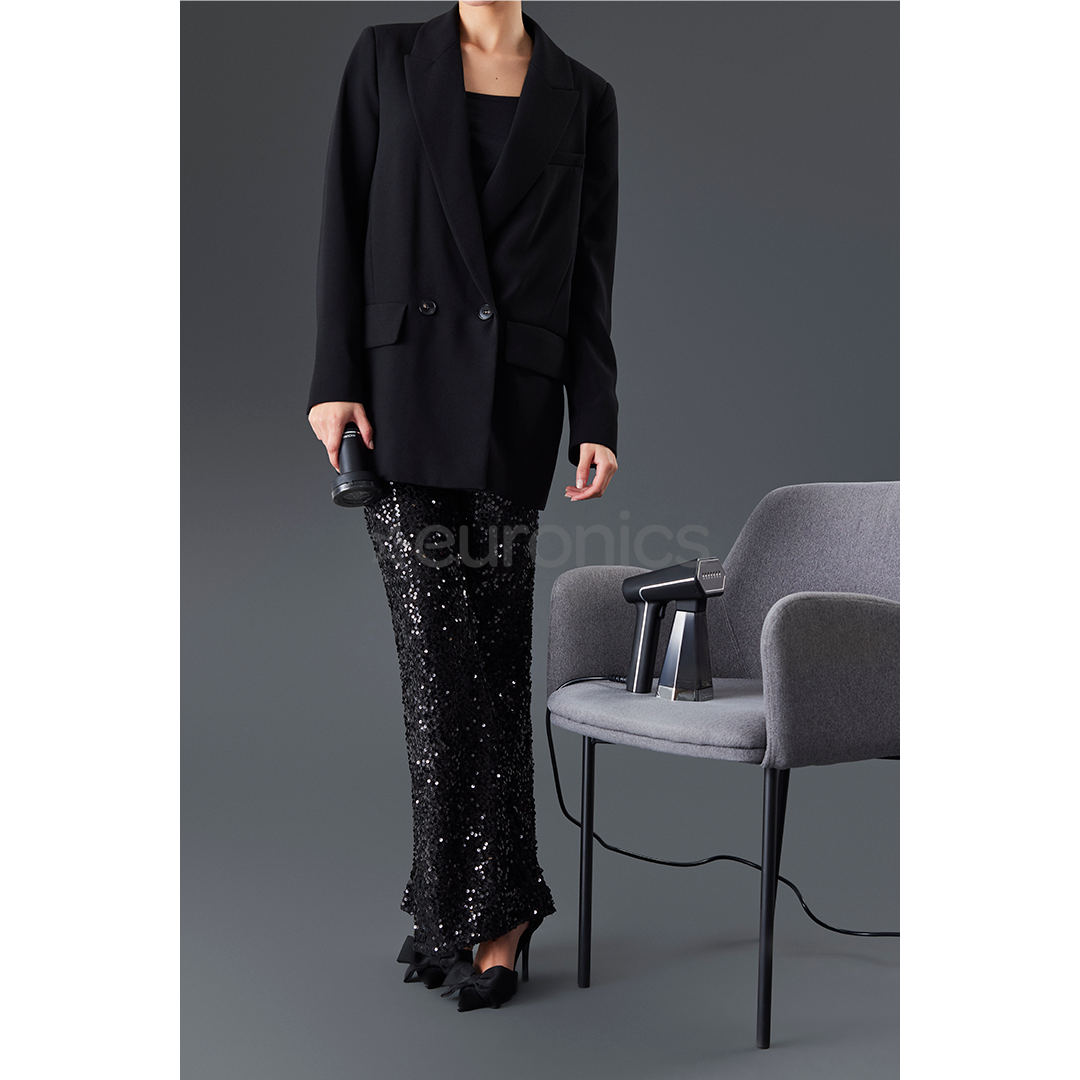 SteamOne, must - Käsi- aurukeskus + topieemaldaja