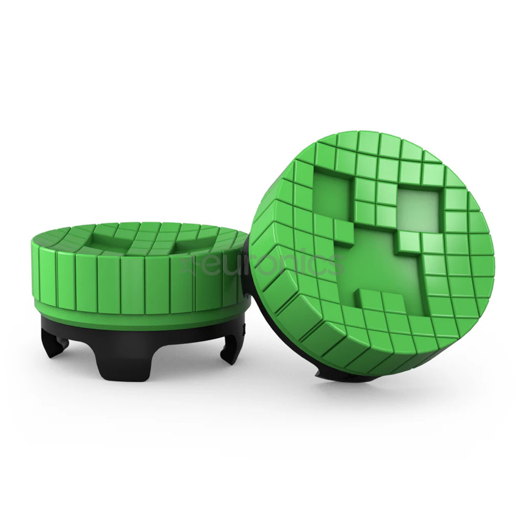 KontrolFreek Minecraft Thumbsticks Creeper Edition, PlayStation, green - Thumbstick covers