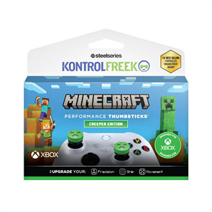 KontrolFreek Minecraft Thumbsticks Creeper Edition, Xbox, green - Thumbstick covers