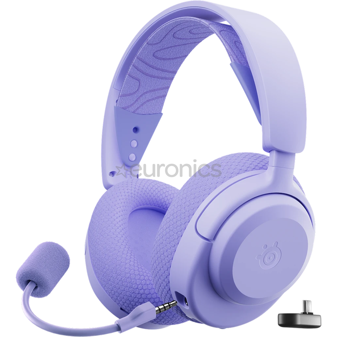 Steelseries Arctis Nova 3P Wireless, lilla - Juhtmevaba peakomplekt