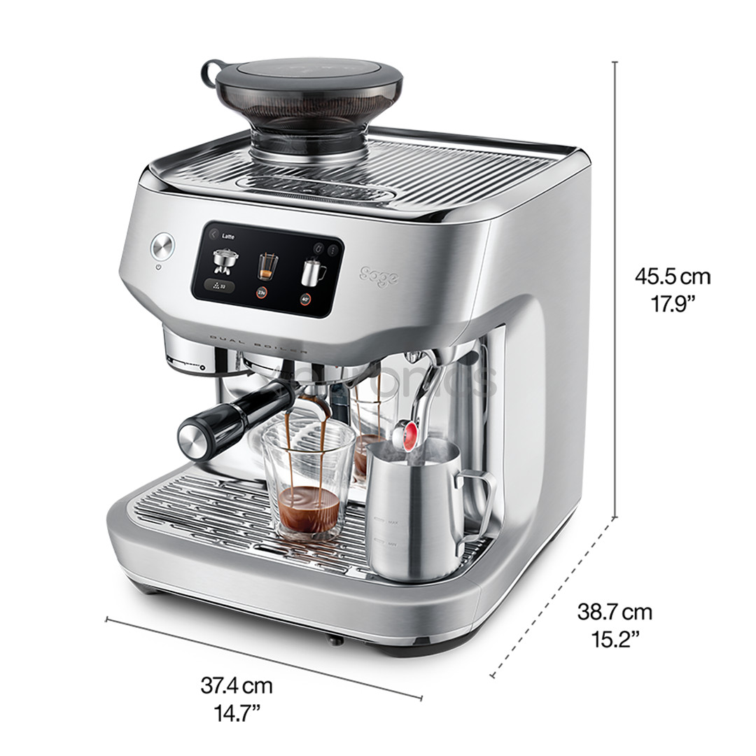 Sage the Oracle Dual Boiler, stainless steel - Espresso machine