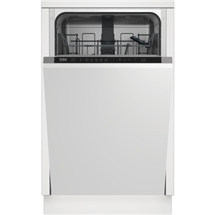 Beko, 10 place settings, width 44.8 cm - Built-in Dishwasher DIS35026