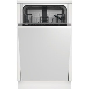 Beko, 10 nõudekomplekti, laius 44.8 cm - Integreeritav nõudepesumasin DIS35026