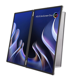 Asus Zenscreen Duo OLED, 14'', OLED, portable, aluminium - Monitor