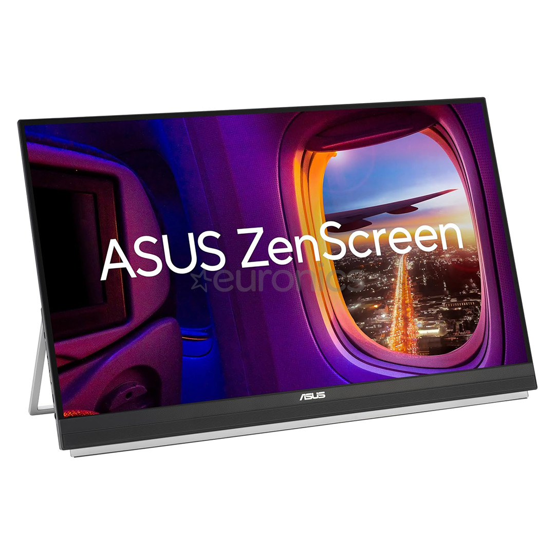 Asus Zenscreen MB229CF, 22'', 100 Гц, портативный, серый - Монитор