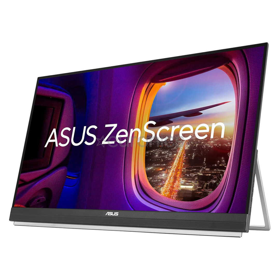 Asus Zenscreen MB229CF, 22'', 100 Гц, портативный, серый - Монитор