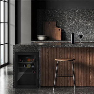 Caso BBQ Cooler S-L, 63 л, высота 68 см, черный - Холодильный шкаф