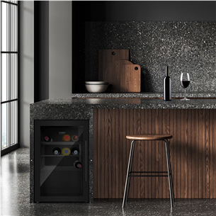 Caso BBQ Cooler S-L, 63 л, высота 68 см, черный - Холодильный шкаф