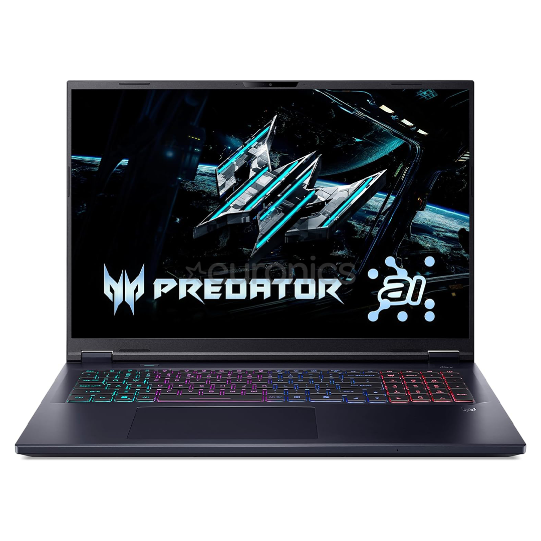 Acer Predator Helios Neo 18 AI, 18'', WQXGA, 165 Hz, Ultra 7, 16 GB, 512 GB, RTX 5060, ENG, abyssal black - Notebook