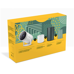 Samsung The Freestyle (Gen 2), 30-100", valge/roheline - Projektori komplekt