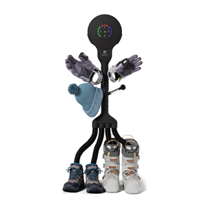 Hedgehog Buddy, 4x4, black - Shoe dryer