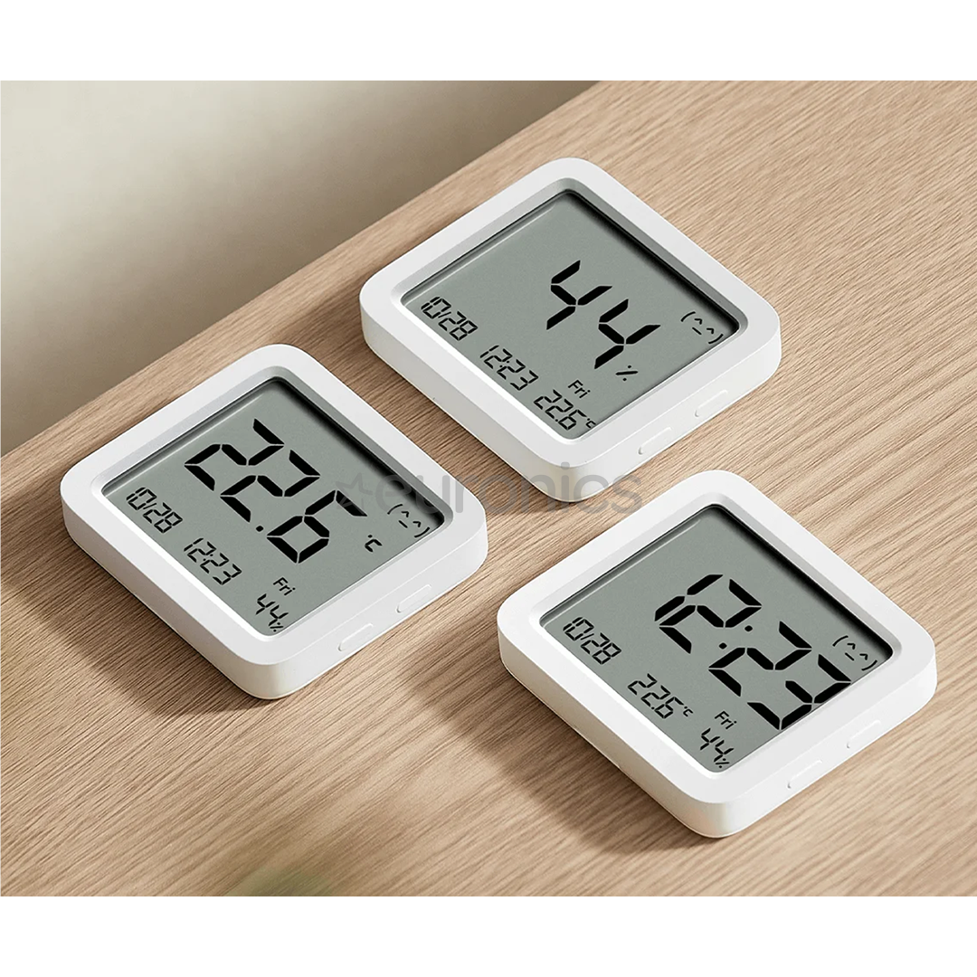 Xiaomi Smart Temperature and Humidity Monitor 3, white - Temperature and Humidity Monitor
