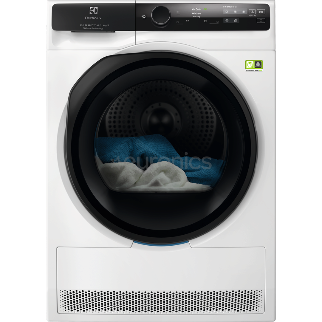 Electrolux 900 Series PerfectCare, 8 kg, depth 63.6 cm - Clothes dryer