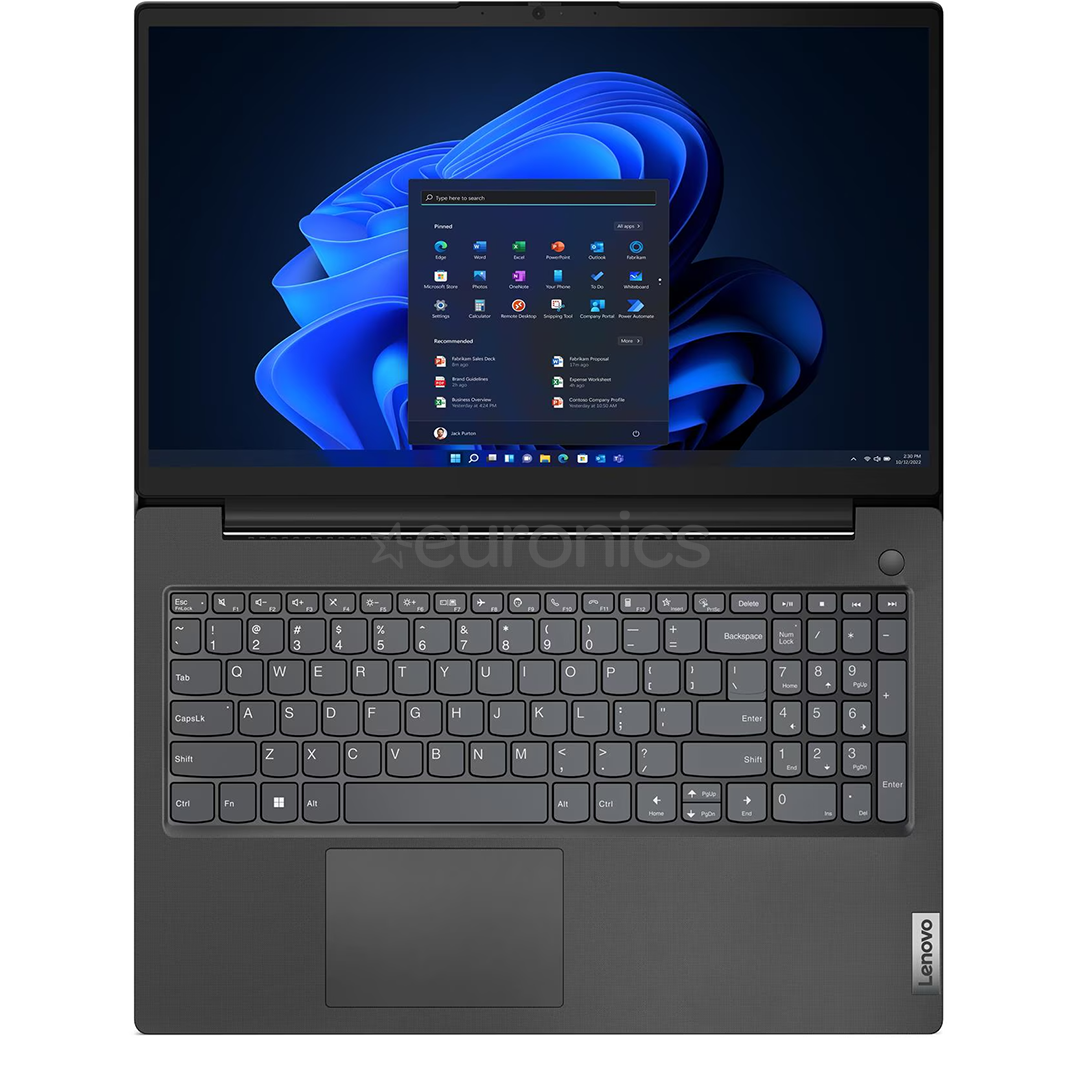 Lenovo V15 Gen 4, 15,6'', TN, Ryzen 3, 8 GB, 256 GB, ENG/ITA, business black - Notebook
