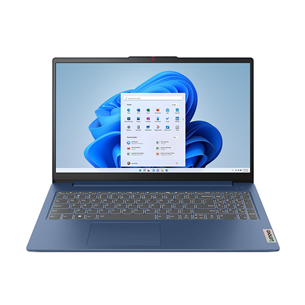 Lenovo IdeaPad Slim 3 Gen 8, 15,6'', Ryzen 5, 16 GB, 512 GB, SWE, tumesinine - Sülearvuti 82XQ00SRDU